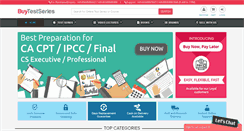 Desktop Screenshot of buytestseries.com